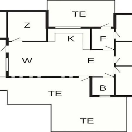 6 Person In Hirtshals-by Traum بيت للعطل