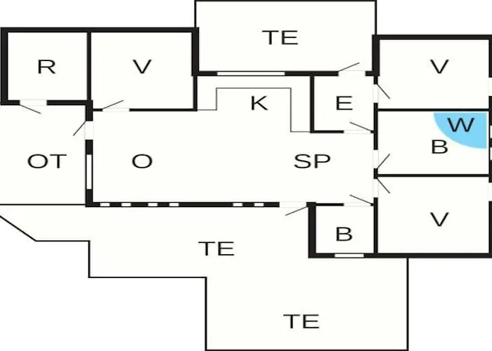 6 Person In Hirtshals-by Traum Дом отдыха
